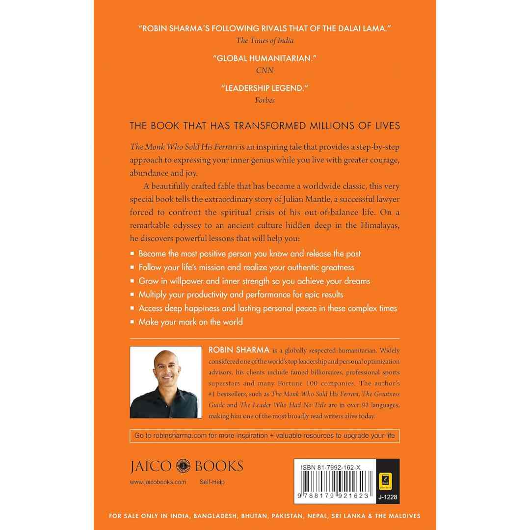 The Monk Who Sold His Ferrari by Robin Sharma - Image 2