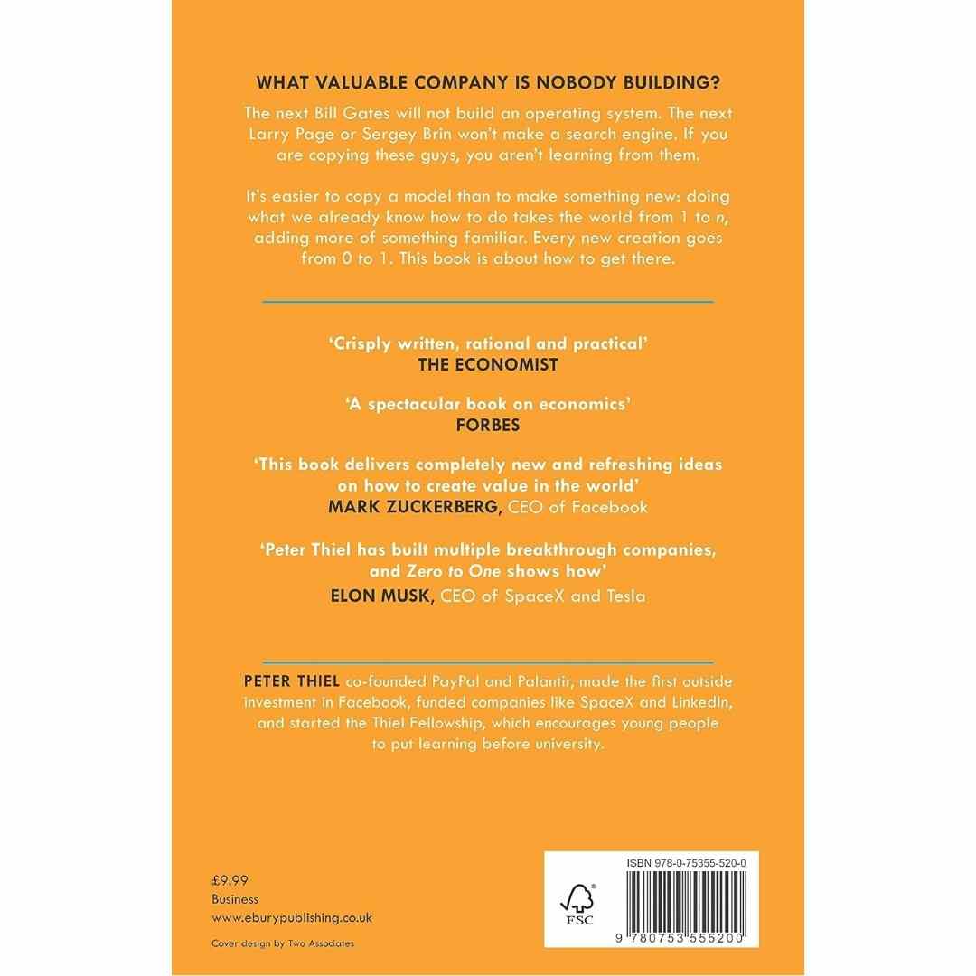 Zero to One by Peter Thiel and Blake Masters - Image 2